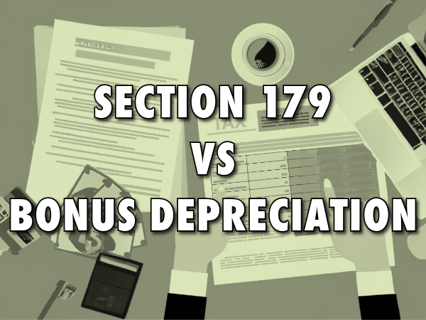 Section 179 vs Bonus Depreciation in 2026